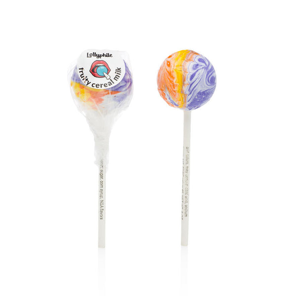 Fruity Cereal Milk Lollipops!